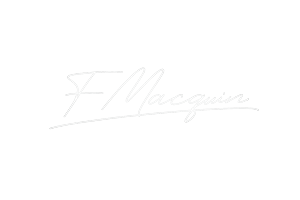 Logo signature S. Macquin en blanc